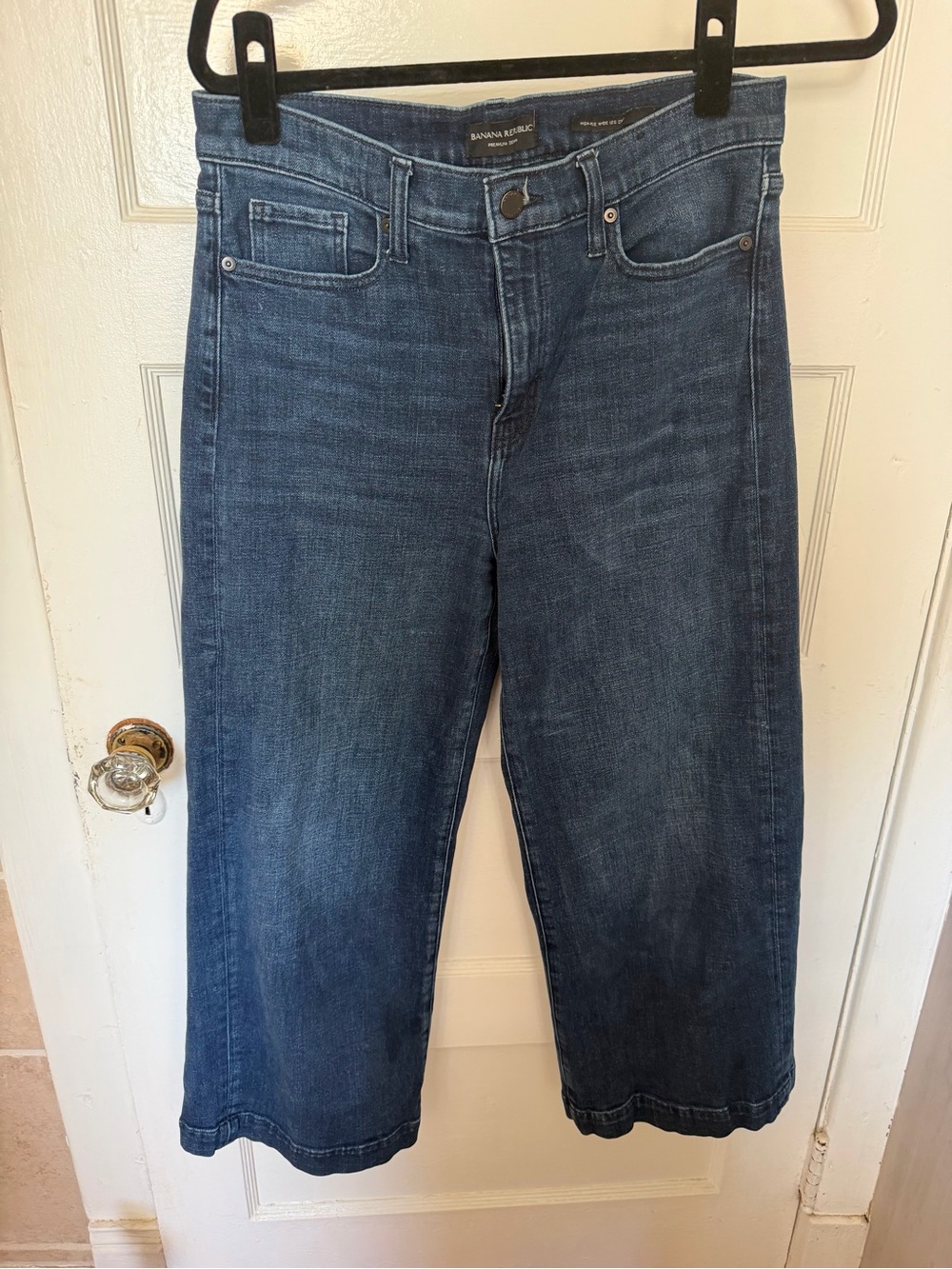 Banana Republic High Waisted Wide Leg Jeans